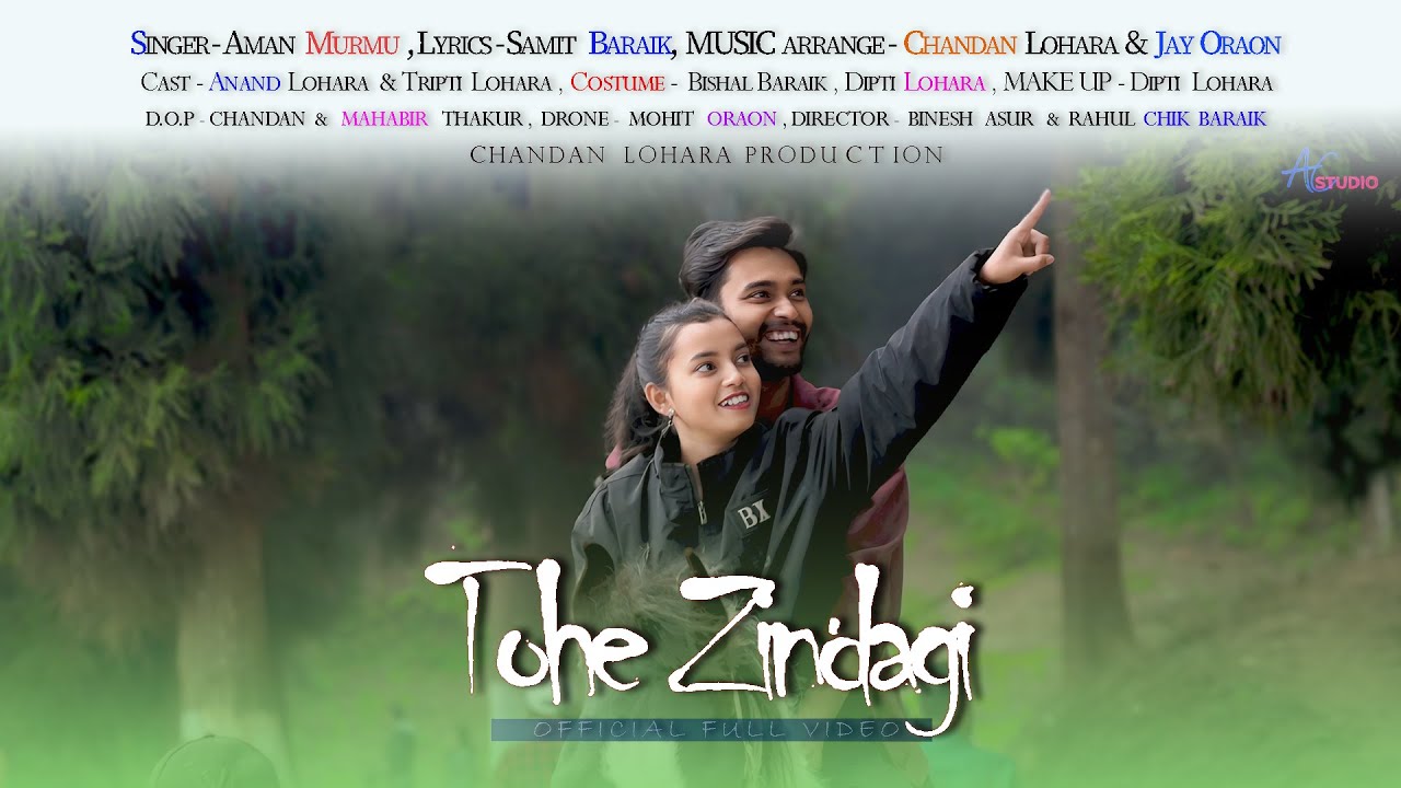 Tohe Zindagi (Official Video ) : Anand Lohara, Tripti | Aman murmu | Chandan & Samit