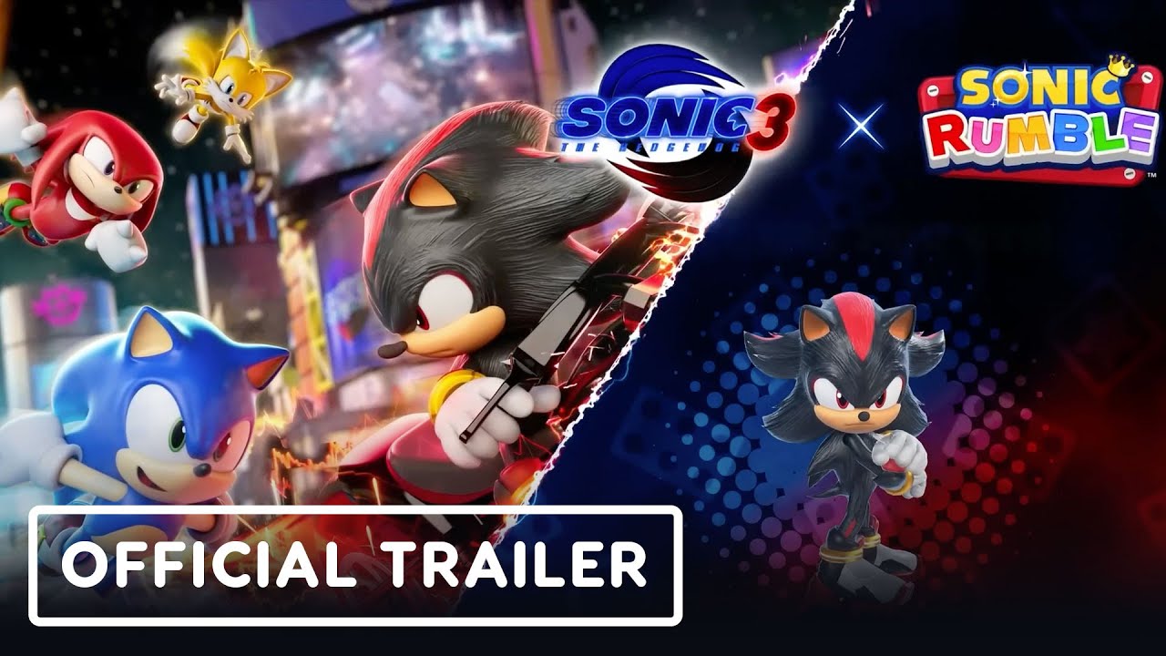 Sonic Rumble - Official 'Sonic Movie 3' Crossover Event Trailer