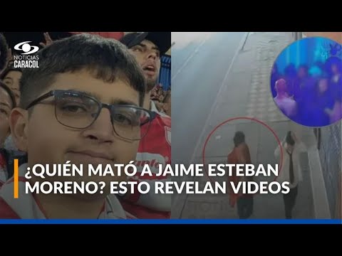 These were the last moments in the life of Jaime Esteban Moreno, a student murdered in Bogotá