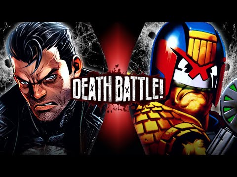 The Punisher VS Judge Dredd (Marvel VS Rebellion) | DEATH BATTLE Fan Trailer