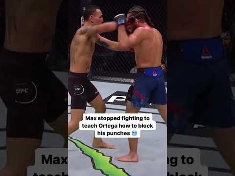 When Max showed Ortega how to block 🥶😳