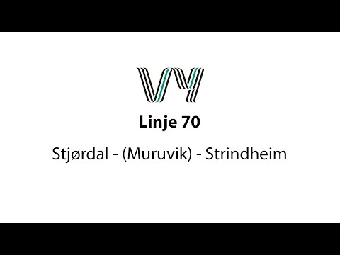 Linje 70 Stjørdal - Muruvik - Strindheim