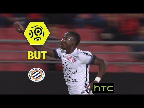 But Casimir NINGA (18') / Dijon FCO - Montpellier Hérault SC (3-3) -  / 2016-17