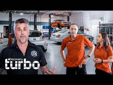 Richard visits a garage some time after improving it | Gas Monkey to the Rescue | Discovery Turbo