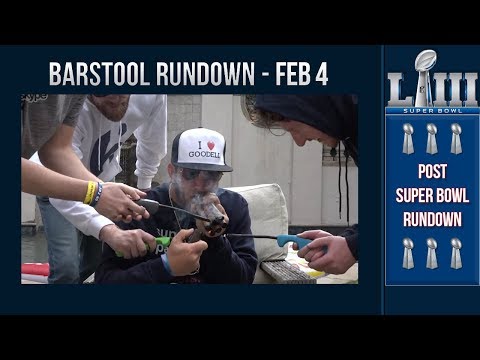 The NFL DRAGGED Dave Portnoy out of the Super Bowl! - Barstool Rundown - February 4, 2019
