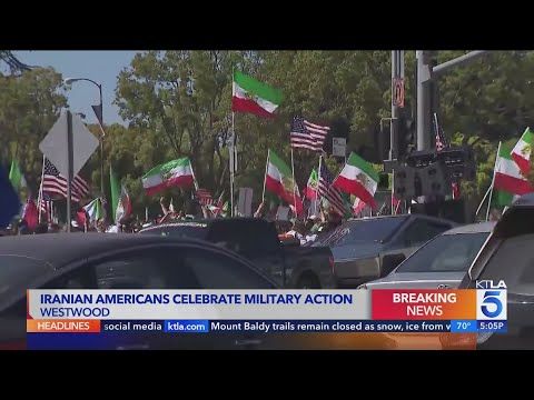 LA anti-war protest erupts over U.S., Israel strikes on Iran