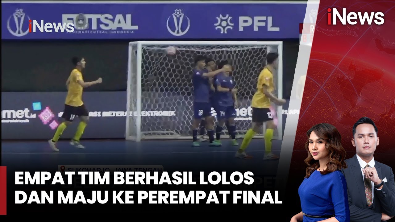 3Second Futsal Super Cup 2024 Digelar dan Diikuti 8 Tim - iNews Pagi 17/12