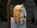 Large outdoor hiking, camping, and skiing backpack#shorts     #bagmaking  #bag #leather