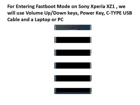 Sony Xperia XZ1 Fastboot Mode