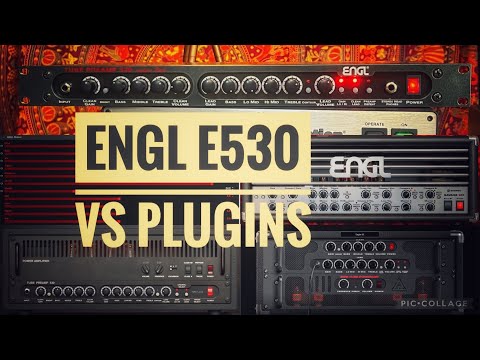ENGL E530 vs Plugin Comparison [Mercuriall // STL // Line 6 // Plugin Alliance]