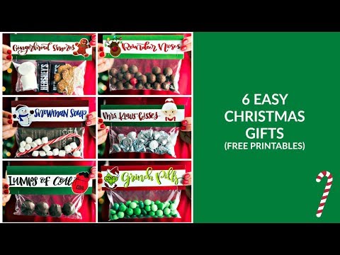 Array Printables For Holiday Gifts