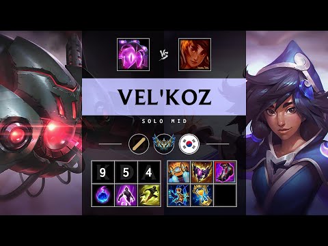 Vel'Koz Mid vs Taliyah - KR Challenger Patch 25.13
