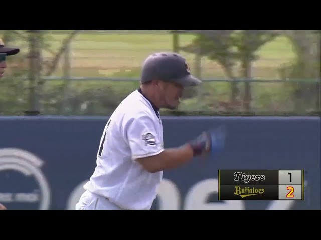 【ファーム】勝負強さ健在!! バファローズ・小谷野の2点タイムリー2ベースで逆転!! 2018/8/24 Bs-T(ファーム)