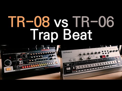 Roland Boutique TR-08 vs TR-06 Trap Beat (Sound Demo)