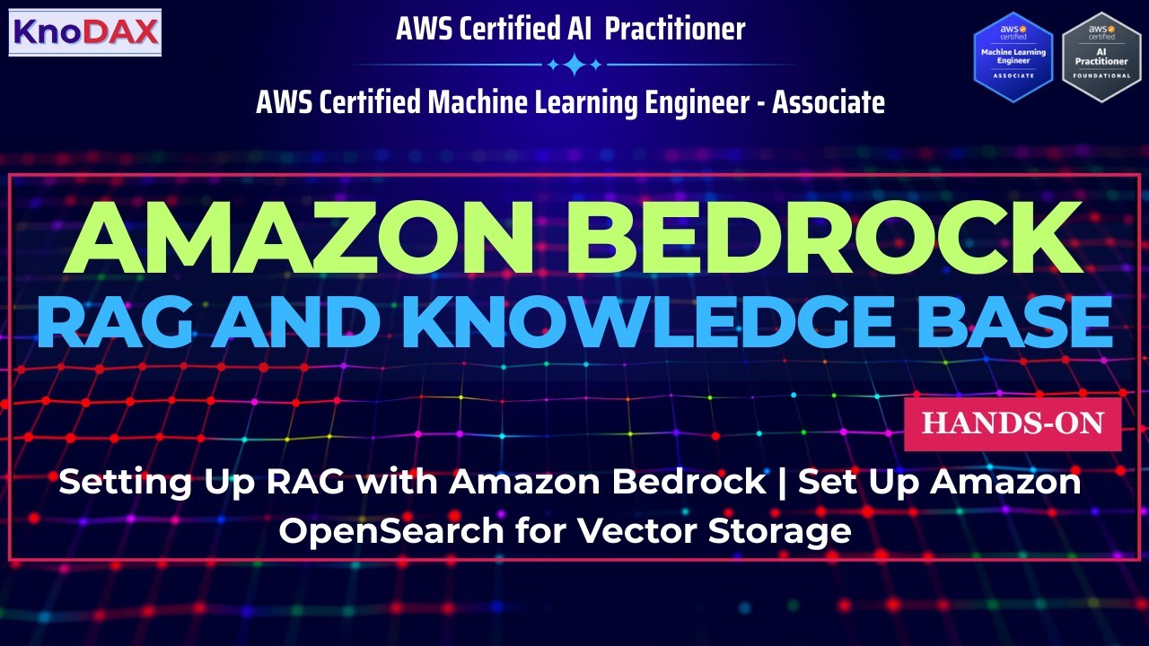 Setting Up RAG  with Amazon Bedrock | Set Up Amazon OpenSearch  for Vector Storage | RAG Tutorial