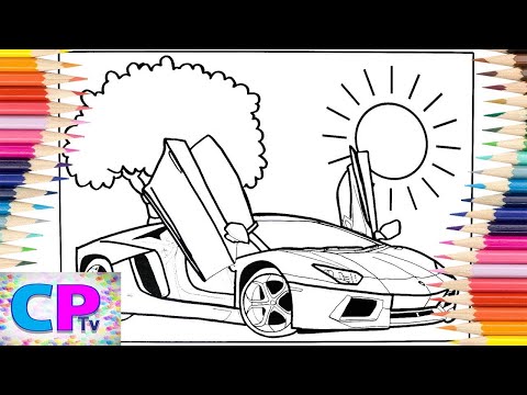 Lamborghini Aventador Coloring Pages/Cartoon - Why We Lose (feat. Coleman Trapp) [NCS Release]