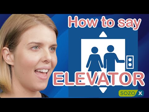 Part of a video titled How To Pronounce ELEVATOR [American English Pronunciation] ESL