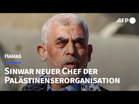 Video Thumbnail: Jahja Sinwar ist neuer Hamas-Chef | AFP