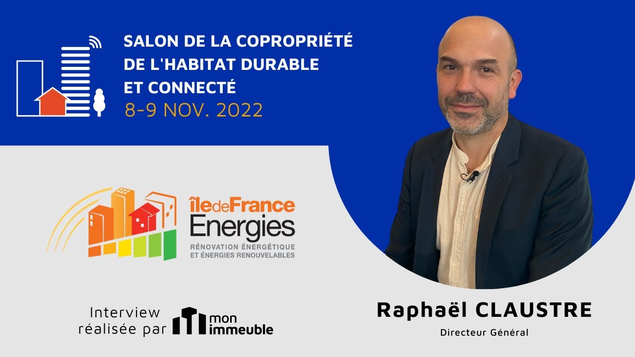 Rénovation énergétique : Île-de-France Energies au salon de la copropriété 2022