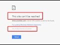 Fix DNS_PROBE_FINISHED_NXDOMAIN|DNS address could not be found in Google chrome Fix DNS_PROBE_FINISHED_NXDOMAIN|DNS address could not be found in Google chrome