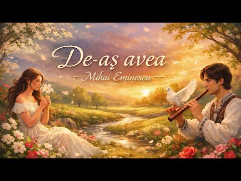 De-aș avea - Mihai Eminescu | Poem muzical | Muzica Lirică |