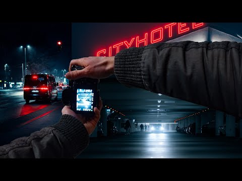 Relaxing Street Photography at NIGHT POV | 85mm Samyang + Sony A7ii | Hannover (Germany)