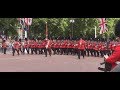 Trooping The Colour 2017 Guards Parading And Flypast