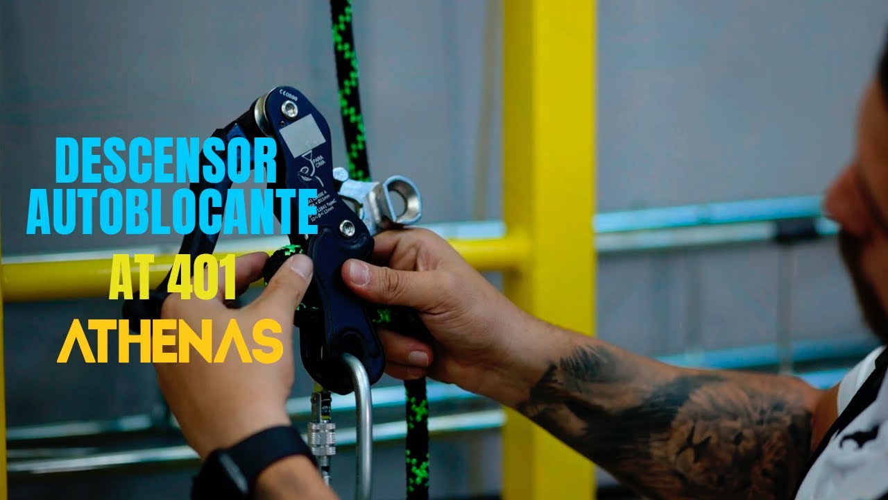 Descensor autoblocante - AT401 - Athenas