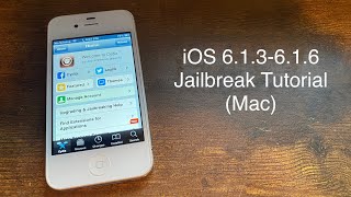iOS 6.1.3-6.1.6 Jailbreak Tutorial (Updated, Mac) (Working in 2024)