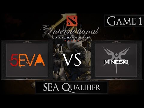 Dota 2 The International 2015 5eva vs Mineski