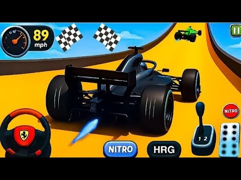 Ultimate Formula Car Racing Stunts 3D -  Impossible Maga Ramp Gt Car 3D - Android Gameplay #2