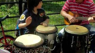 conga boy in central park