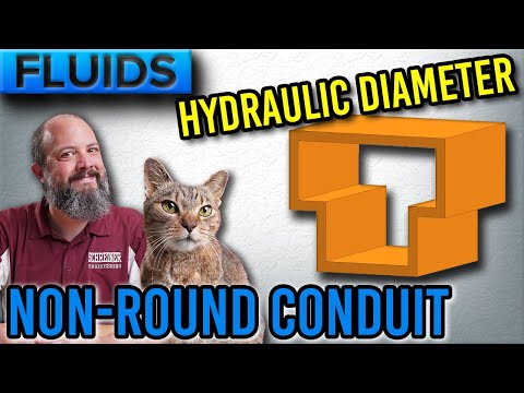 Non-Circular Pipe Flow - Hydraulic Diameter Example Problems