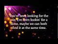 You Belong To Me - Tyler James Williams Lyrics
