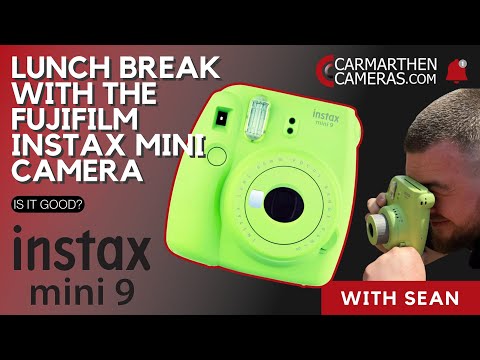 Lunchtime with the Fujifilm Instax Mini 9 camera, Is it GOOD?