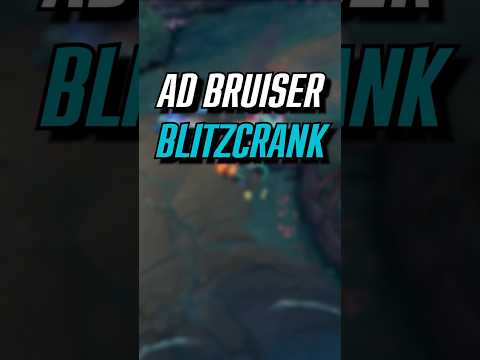 BRUISER AD BLITZCRANK BUILD (QUICK GUIDE) #leagueoflegends #gameplay #shorts
