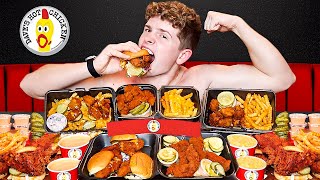 Eating The ENTIRE Dave's Hot Chicken Menu!