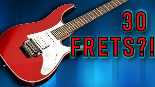 Video thumbnail for A 30 FRET GUITAR?! - Ibanez RG550XH Guitar Review by AstraVex