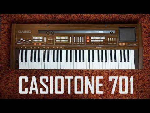 Immagine Casio CT-701 Casiotone 61-Key Synthesizer 1980s - Natural - 11