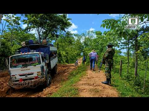 6 Comando Militar Regional brindó acompañamiento a inspecciones viales en San José de Bocay
