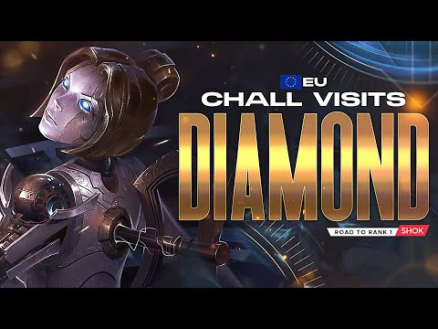 WHEN A CHALLENGER ORIANNA VISITS DIAMOND - ROAD TO RANK 1