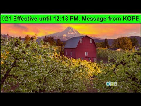 EAS #497: EAS Required Weekly Test- Apr. 12, 2021- 11:58AM PDT