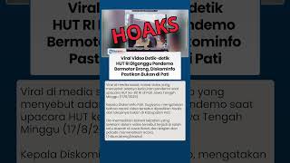 Video Narasi Pendemo Bermotor Brong Masuk Lapangan saat HUT RI di Pati, Diskominfo Ungkap Faktanya