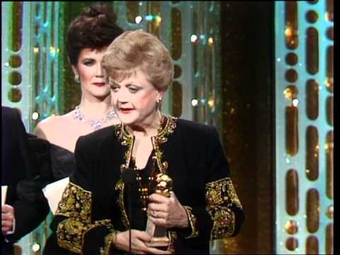 Angela Lansbury Wins Best Actress TV Series Drama - Golden Globes 1985