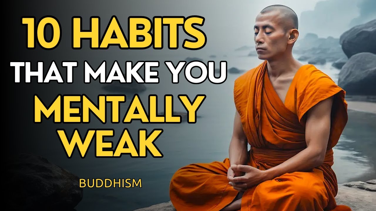 10 Habits That Make You Mentally Weak | Buddhism