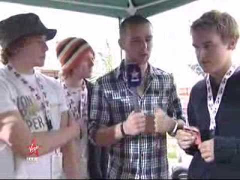V Festival - Interview 1 - Backstage McFly