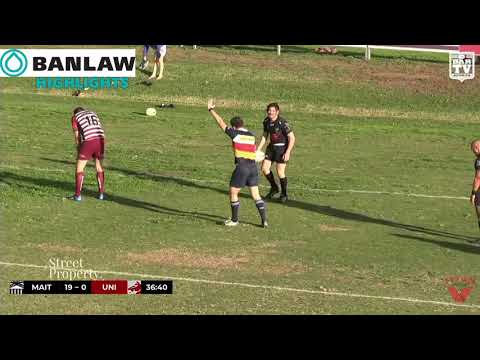 2019 NHRU - Premier 1 Round 11 Highlights - Maitland v University