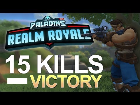 Paladins Realm Royale 15 Kill Victory! (Paladins Battlegrounds)
