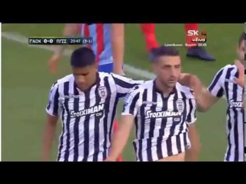 Efthymios Koulouris Goal HD   PAOK 1 0 Panionios 17 04 2018