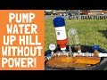 Pump Water Up Hill Without Power!  Build Your Own Ram Pump for your to your garden homestead or farm
